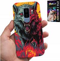 Etui Do Samsung Galaxy S9 Plus - Wilk Wilki Wataha Super Wzory Case + Folia