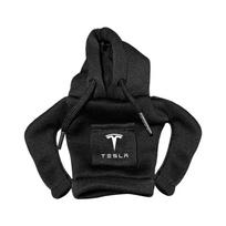 1pcs Hoodie Car Gear Shift Knob Cover Manual Handle Gear Sweatshirt Change Lever Cover for Tesla Model Y juniper Model 3 Coil