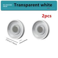 Magnetic Remote Control Holder Wall Mount Circular TV Remote Organizer Simplicity PP Remote Control Storage Hotel Supply
