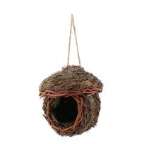 Handmade Woven Bird Nest Cage For Parrot Hamster Small Pets Animals Cage Home Hanging Decor šokoladas