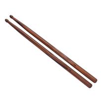 One Pair of 5B Wooden Drumsticks Drum Sticks Maple Wood Drum Set Accessories Brown