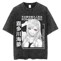 My DressUp Darling Marin Kitagawa Graphic TShirt  Monochrome Character  Title Print Cotton Apparel for My DressUp Darling S