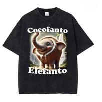 Tung Tung Tung Sahur Meme T Shirt Tralalero Tralala Bombardiro Crocodilo Funny Tshirt Unisex Women  Cotton Tshirt S