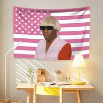 Tapestry Tyler, creator of the American flag 75x100 juoda