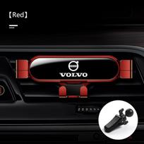 Car Gravity Cell Phone Holder Accessories For Volvo XC60 XC90 S60 V40 V50 V60 XC40 V70 V90 S90 T6 S80 C30 S40 XV40 raudona