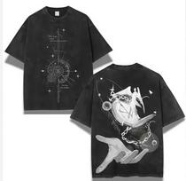 DOOM NewModel Washed T shirt Anime Lover personality Clothes Oversized Year round clothing Unisex hot product high quality soft S