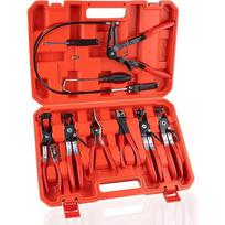 9-Piece Car Wiring Harness & Hose Clamp Pliers Set