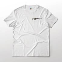 M110 SASS Designated Marksman Rifle Gun Art Chest Graphic T-T-Shirt 3XL