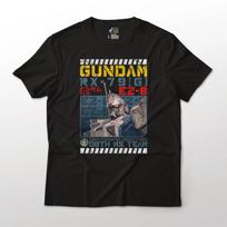 Mobile Suit Gundam EZ8 Poster Style 08th MS Team Anime Graphic Art T-T-Shirt S