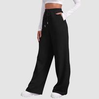 Womens Sweatpants Wide Leg Sweatpants Women Pants for Women Sweat Pants for Womens Comfortable Fit Drawstring Waist L juoda