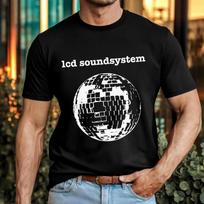 LCD Soundsystem Disco Ball T-T-Shirt Retro Indie Dance Punk Music Band Gift Top 2XL