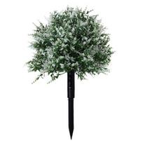23.6  Artificial Lavender Topiary Ball with Spike Faux Lavender Shrub Bushes UV Resistant Greenery Plants for Front Porch Backyard Entryway Garden balta