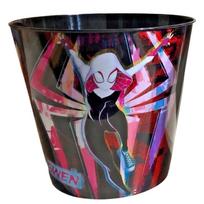 Spider Gwen Popcorn Bucket Reusable Container for Snacks and Party Use Durable Plastic Material Suitable for Home Theater and Events One Size