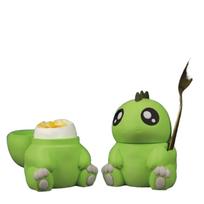 Dinosaur Egg Cup Breakfast Egg Holder Storage Box Egg Tray Container for Kitchen Tableware One Size