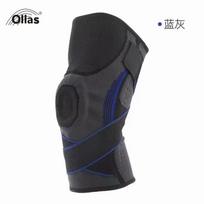 Knee Support Brace with Silicone Spring Pad for Joint Stability and Compression Adjustable Fit for Sports and Physical Activities XXL mėlyna