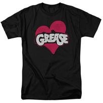 Grease Heart T-Shirt Mens Womens Tees Top Sizes S-4XL NEW 3XL