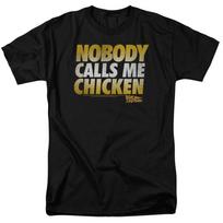 Back To The Future Chicken T-Shirt Mens Womens Tees Top Sizes S-4XL NEW L