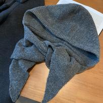 Fashion Pullover Hat Balaclava Hat Red Beanie Ear Protection Hat Scarf Cap Simple Knitted Hat Female/Girls pilka
