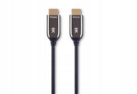 Kabel Optyczny Światłowodowy Aoc Hdmi 2.1 8K/60Hz, 4K/120Hz, 48Gbps, 50M