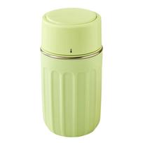 Manual Ice Crusher Cup Portable One-Press Ice Shaver for Home Bar Kitchen Use Durable Compact Size Easy Operation One Size žalia