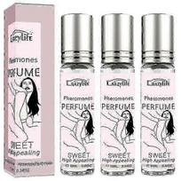 3Pcs Pheromone perfume for women, Collagen Boost Anti-aging Daily Serum roll-on pheromone infused essential oil perfume cologne for women to attract m