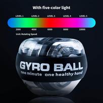 LED riešo jėgos treniruoklio kamuolys, savaime įsijungiantis Powerball rankos rankos raumenų jėgos treniruoklis XYZ