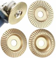 3X Šlifavimo diskas Medžio freza 100mm 16mm Freza Raspa Šlifavimo