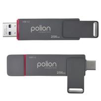 Pendrive 256Gb Usb-C Usb-A Ultra Szybki 560/520Mb/S Odczyt/Zapis