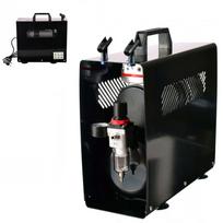 Kompresor Do Aerografu Dwutłokowy Z Butlą 3.5L 6Bar Cichy Auto Start Stop