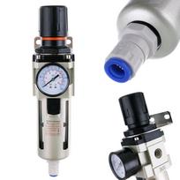 Filtr Reduktor Powietrza 1/2 Osuszacz Odlejacz Auto Spust Manometr