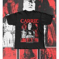 Carrie 1976 Movie T-Shirt  Vintage Stephen King Horror Tee Summer Men's and Women's Loose and Breathable T-shirt Top S įvairiaspalvis