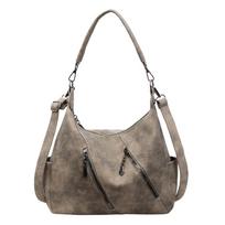 Women's PU Shoulder Bag Tote Bag Trendy Crossbody Bag for Daily Use, Work, and Casual Outings chaki