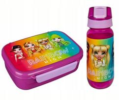 Zestaw Śniadaniówka I Bidon Rainbow High Pudełko Śniadaniowe