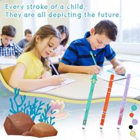 Generisch Erasable Pen Set Special Edition with 3 Cute Pens and 1ml Refill, Perfect for All Writing Needs One Size