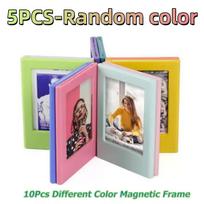 5/10/20pcs Magnetic Photo Frames for Fujifilm Instax Mini Film Papers Double Sided Fridge Picture Frame Magnets Artwork Frames