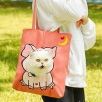 Cartoon Pet Outing Bag Soft Lining Puppy Sling Bag Pet Tote Bag Cat Carrier Bag  Small Dog 14.57x14.57 in-Style A