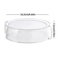 Microwave Oven Food Heating Cover Food Grade High Temperature Resistant Splash Proof Food Guard Lid Home Kitchen Accessories