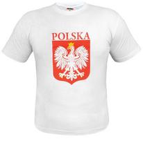 Koszulka Kibica Reprezentacji Polska Orzeł Mecz L