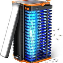 Lámpara solar antimosquitos para jardín, repelente de insectos para exteriores, luz asesina de mosquitos