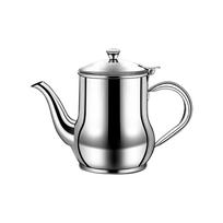 Stainless Steel Gooseneck Teapot with Drip Free Spout and Ergonomic Handle for Precise Pouring and Brewing One Size