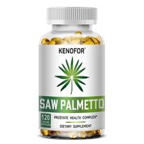 Saw Palmetto Berries Dietary Supplement, 120 Herbal Extracts Softgels Per Bottle 120 Capsules