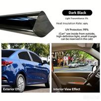 Car Heat Block Window Film – UV Protection, Privacy, Anti-Shatter Solar Tint for Front & Side Glass 50cm*100cm