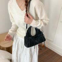 Korean Style Ballet Crossbody Bag New Trendy Womens Handle Bag Folded Design Versatile Comfortable and Versatile Commuting Bag juoda