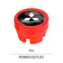 Car Cigarette Lighter Cap Auto Lighter Dust Proof Cover Accessories For Mitsubishi Eclipse Lancer Outlander ASX Colt I200 Star