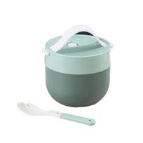 Soup Cup Food Grade Rust-proof Plastic Meal Prep Lunch Container Bowl Soup Box for Home A žalia