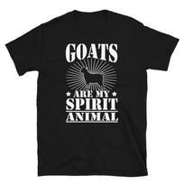 Goat Are My Spirt Animals Funny Goat Animal T-Shirt 2XL