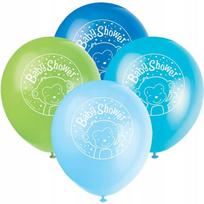 Balony Małpka Baby Shower, 30 Cm, 8 Szt.