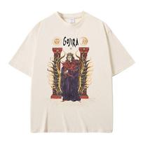 Metal Rock Band Gojira Merch T-shirt Magma T Shirt Fortitude T-shirt Men's Women Fashion Oversized Tshirt Cotton Vintage T Shirt S įvairiaspalvis