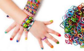 Zestaw Gumek Do Robienia Bransoletek Loom Bands Pachnące 300 Szt Zapachowe