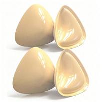1PAIR Solid Self Adhesive Bra Double Both Sided Sticky Push Up Bra Inserts Reusable Adhesive Ultra Breast Lift Padding Insert B